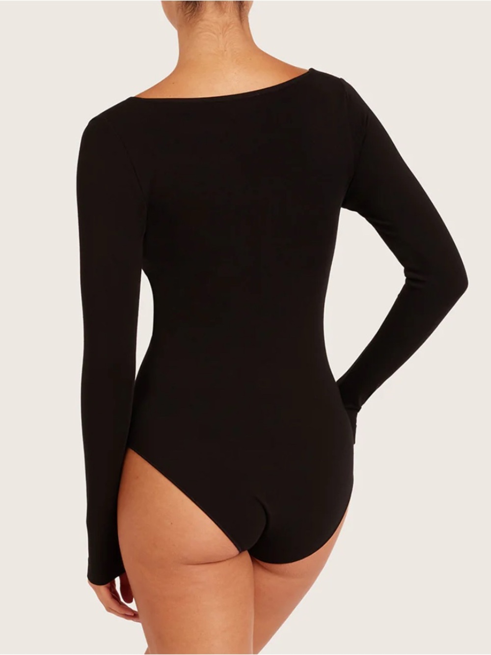 BOODY Base Layer Long Sleeve Bodysuit
Bamboo Seamfree Fabric Black Medium M - Picture 2 of 6